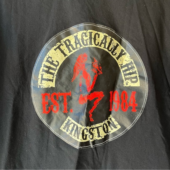 The Tragically Hip Band T-Shirt Kingston Est. 1984 Black Graphic Tee Size Large - Picture 3 of 8